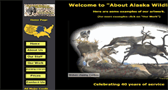 Desktop Screenshot of aboutalaskawildlifeart.com